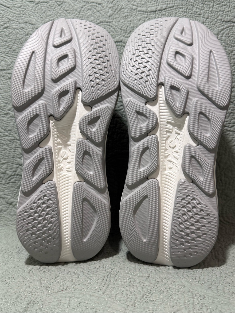 Hoka Women's Black and White Running Sneakers - Picture 4 of 8